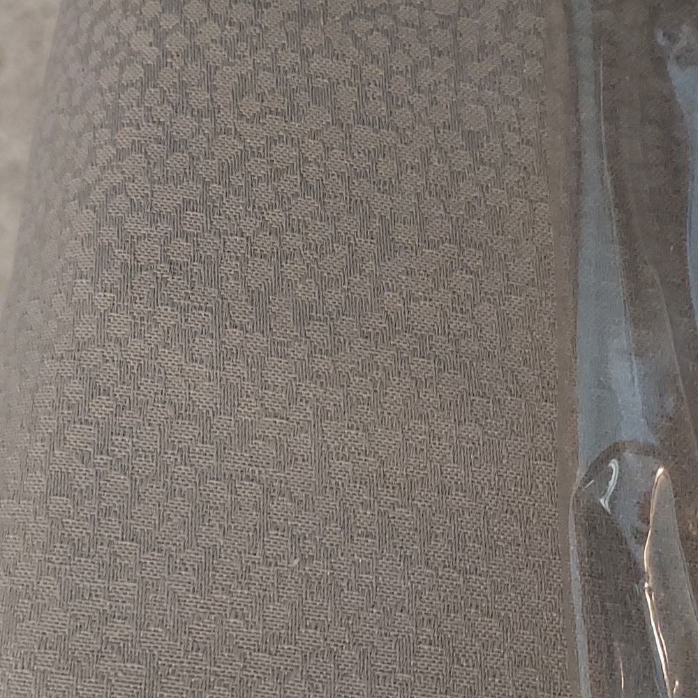 Candice Olson " paradox clay"  (2) 84 inch pole top curtain